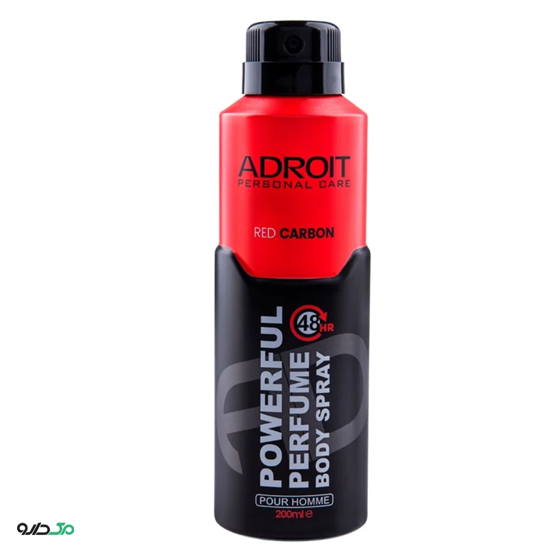 اسپری خوشبو کننده بدن مردانه Red Carbon آدرویت